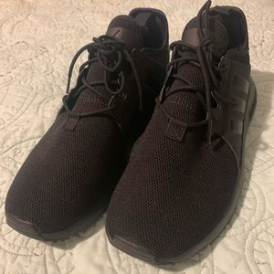 Adidas shoes- all black size 6